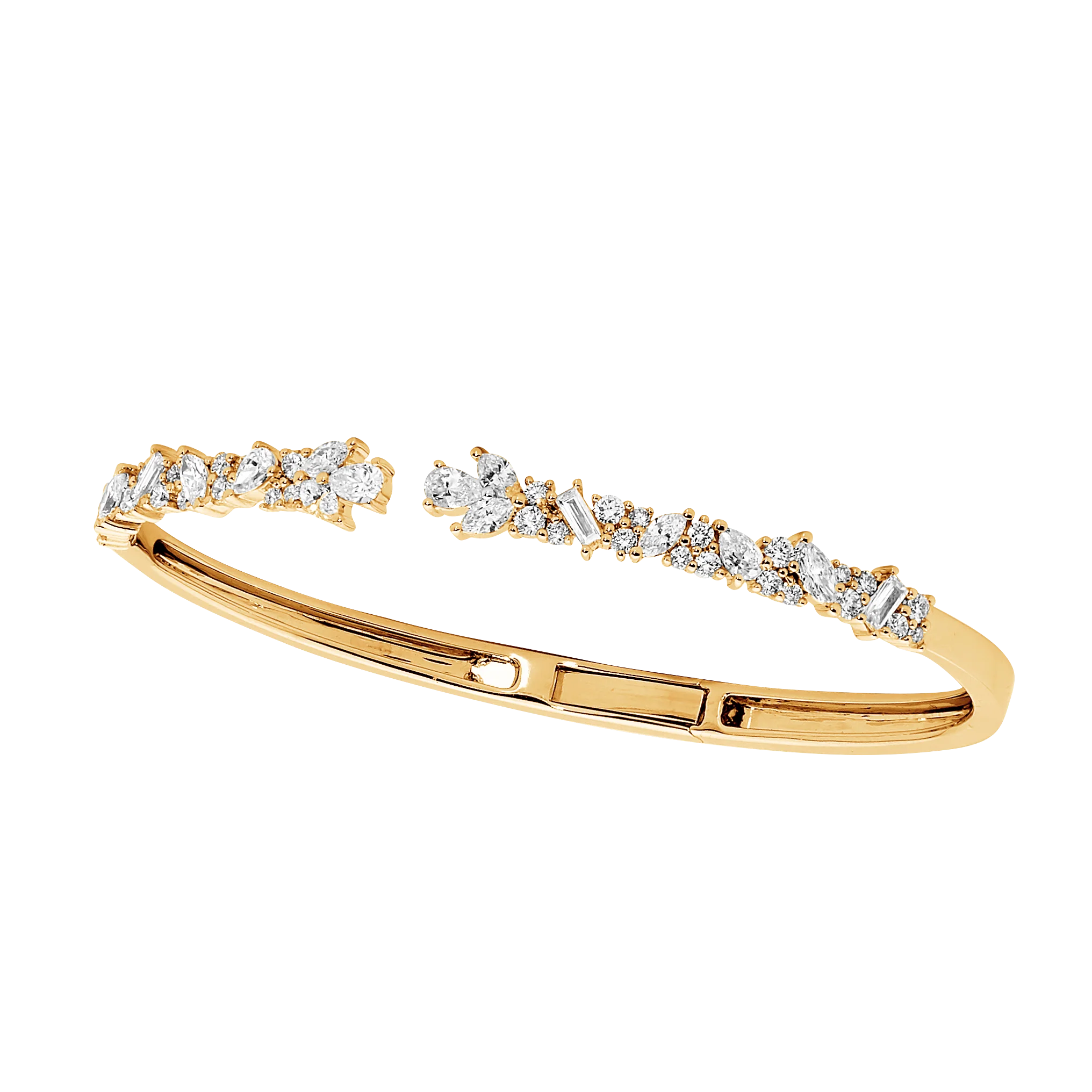 Bouquet Diamond Bangle - Image 3