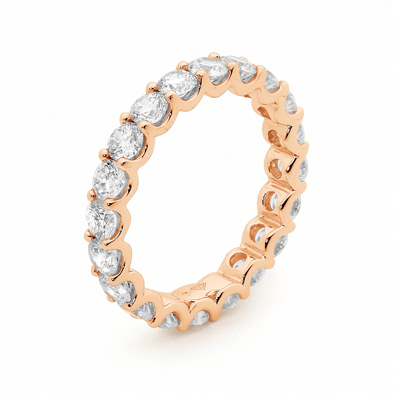 Brilliant U Set Eternity Band - Image 3