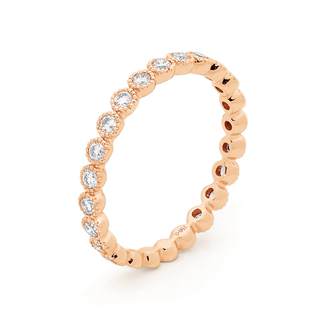 Milgrain Eternity Band - Image 3