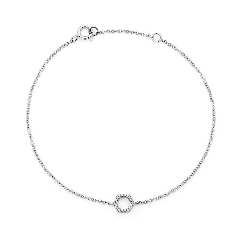 Petite Hexagon Bracelet - Image 3
